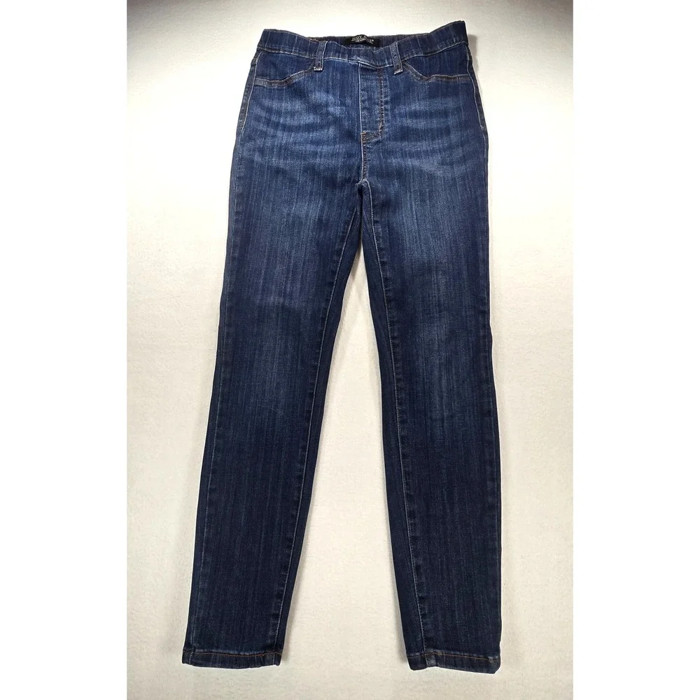 Judy Blue Pull On Skinny Jeans Womens 9/29 Dark Wash High Rise Denim Leggings